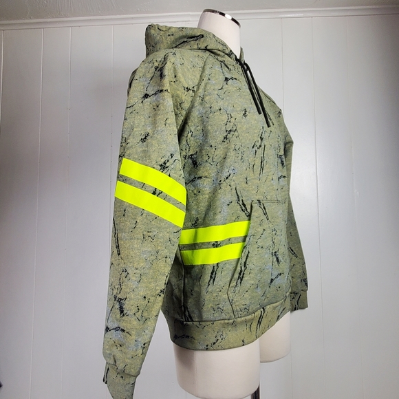 Rossignol Camouflage hoodie With reflective stripe for visibility youth xl - Picture 6 of 15